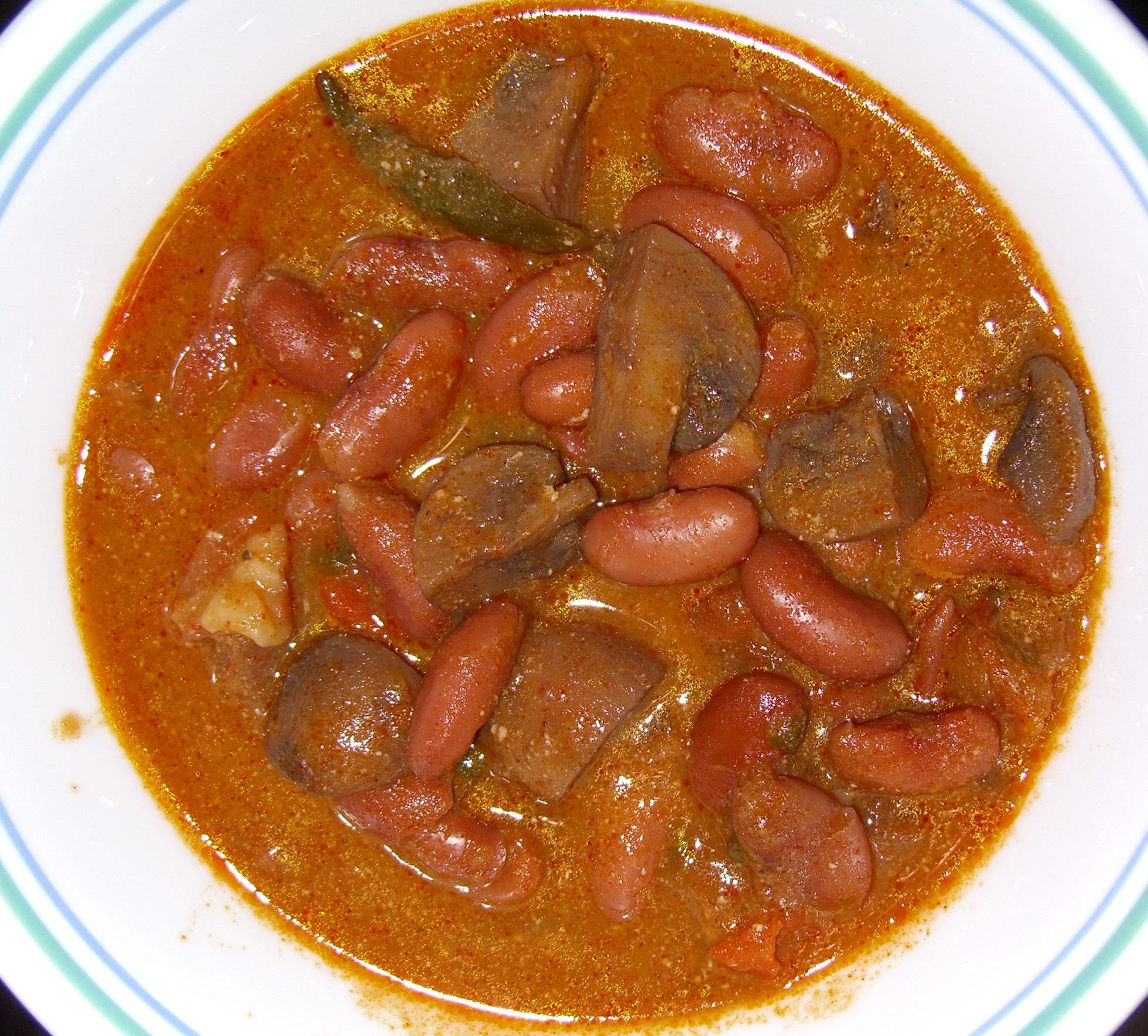 Mushroom and Rajma Curry Mushroom and Rajma Curry picture